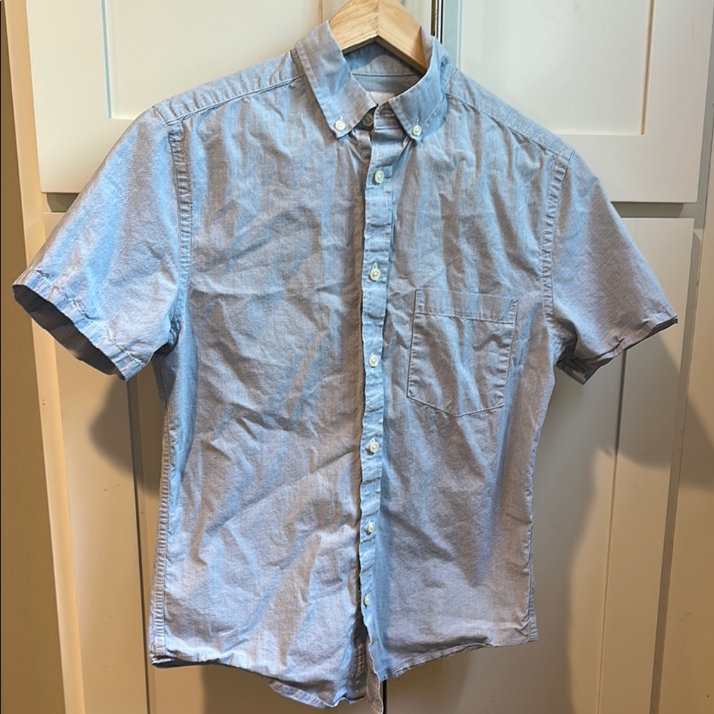 Goodfellow & Co Blue Casual Button Down Shirt